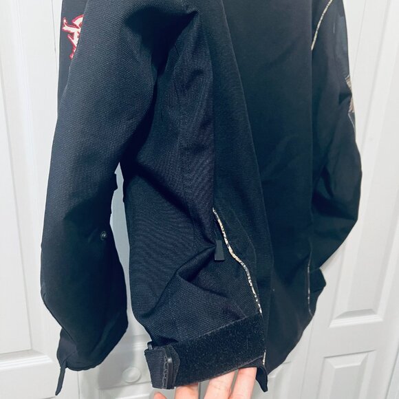 Speed & Strength Gear-Men's X Large Lined Motorcycle Jacket-Hang em High-Bl/Red - Picture 8 of 16